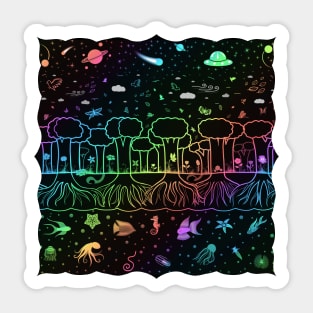 Layers of the World, Rainbow Sticker